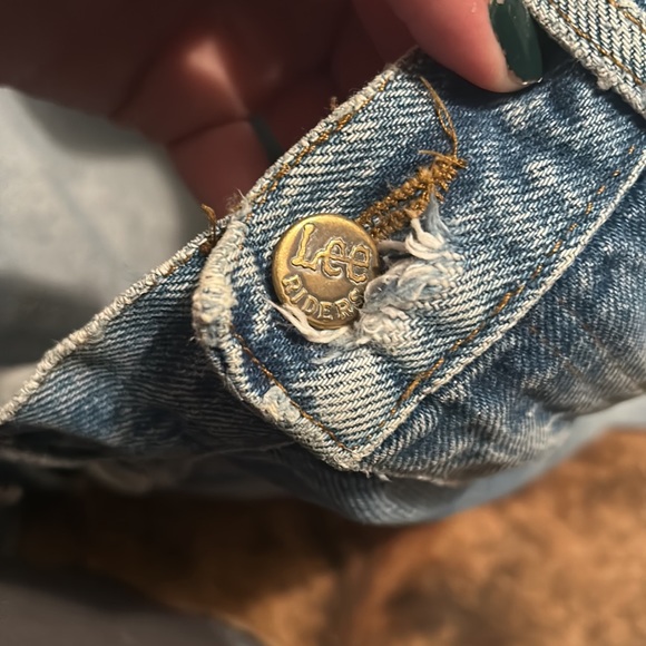 Distressed men’s Lee jeans - Picture 3 of 3